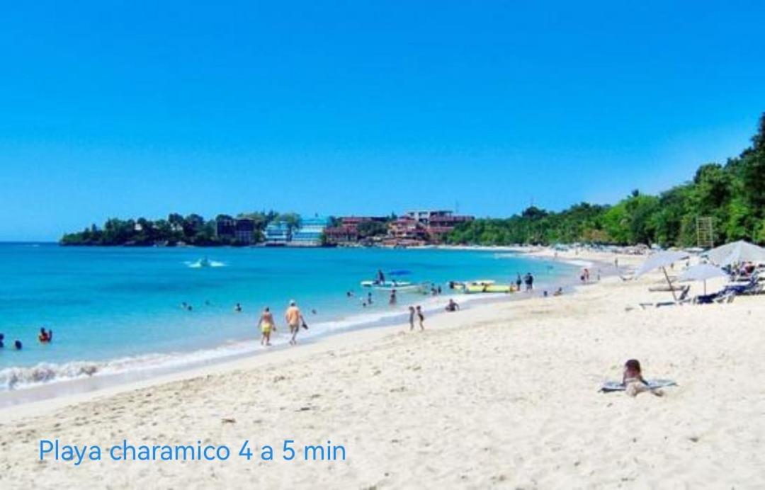 The Biggest Swimming Pool In Sosua, Frente A La Piscina Mas Grande En Sosua Apartamento Exterior foto